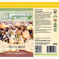 Living Seeds Stir-Fry Blend Sprouting & Microgreen Seeds 